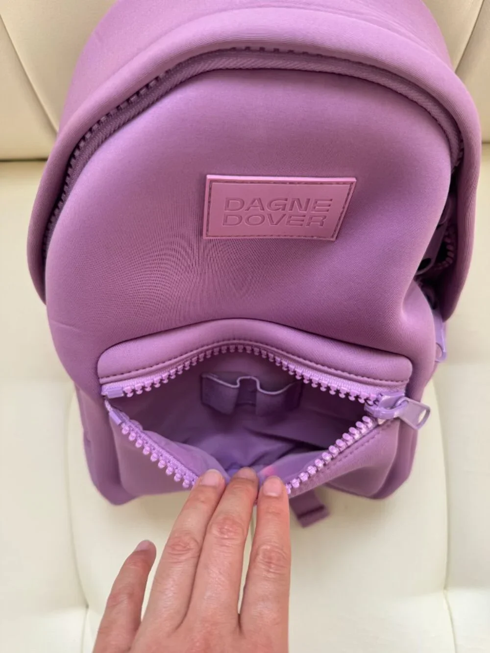 Dagne Dover small Dakota backpack lilac purple travel lavender sport school cute